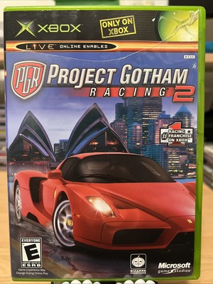 Project Gotham Racing 2 (Microsoft Xbox, 2003) Disc And Box *No Manual*
