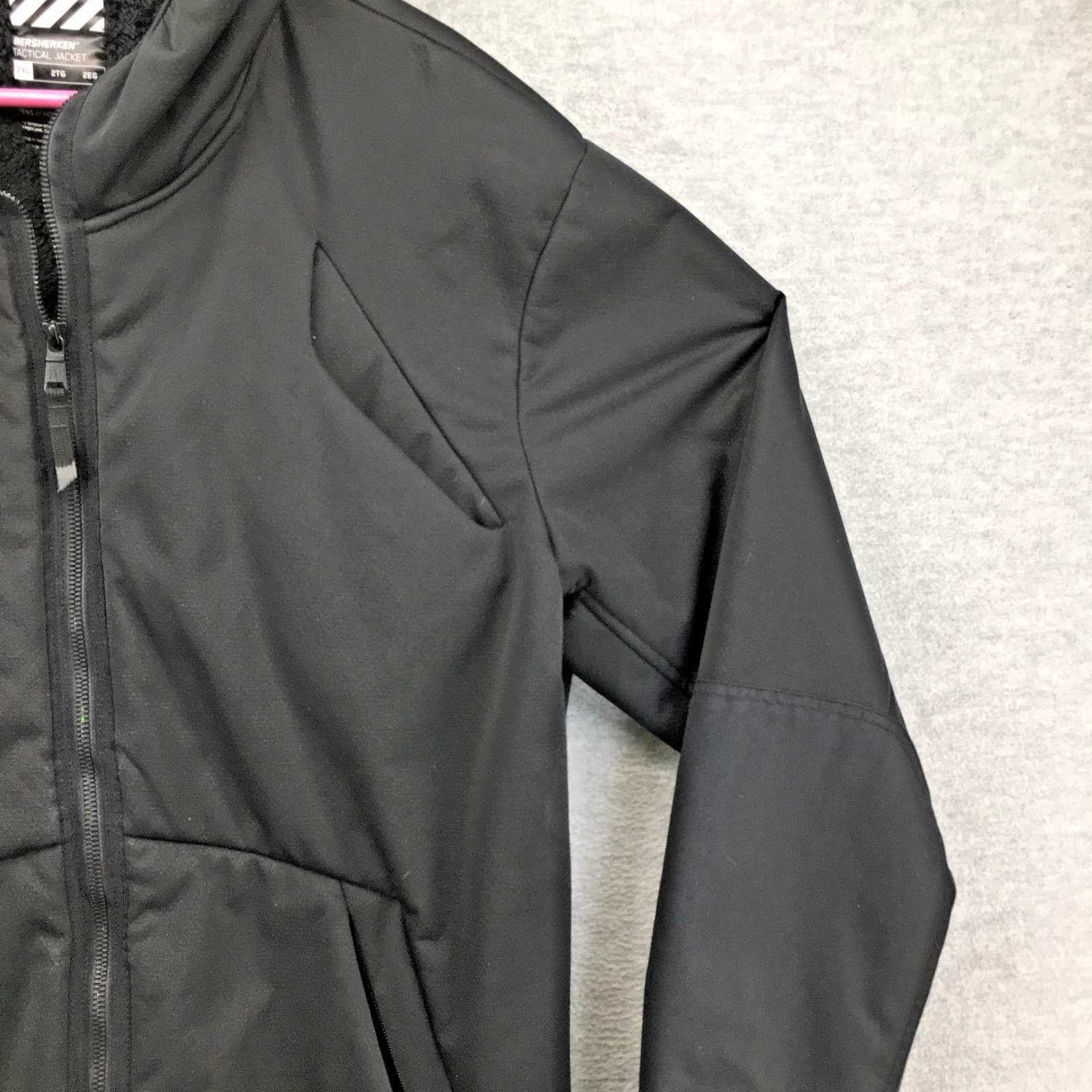 VIKTOS Bersherken Tactical Jacket Mens 2XL Black Sherpa Fleece Lined Waterproof image 3