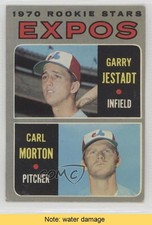 1970 Topps 1970 Rookie Stars Garry Jestadt Carl Morton #109 READ 2u3
