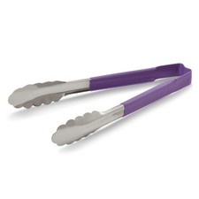 Vollrath Kool-Touch Purple 9.5 Utility Tong