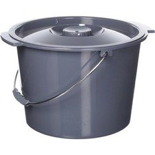 Portable Toilet Bucket with Lid and Handle for Camping Travel Emergency