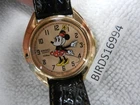 Disney ROSE GOLD Seiko Womens Minnie Mouse Watch! 4N01-039H Rare! NEW BATT VGC