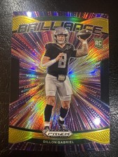2025 Panini Prizm Draft Picks Dillon Gabriel RC Rookie Brilliance BLACK GOLD 4/5