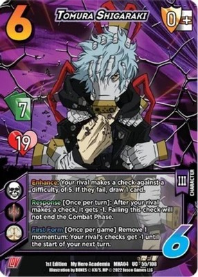 4X-Tomura Shigaraki - Unlimited Edition-MHA04U-League of Villains (Unlimited Edi