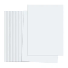 White Color Copy Paper, 50 Sheets 8.3x5.9" A5 70gsm