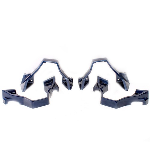 Polaris New OEM Orion Blue Painted Lower Hoop Accent Kit, 2882419-765