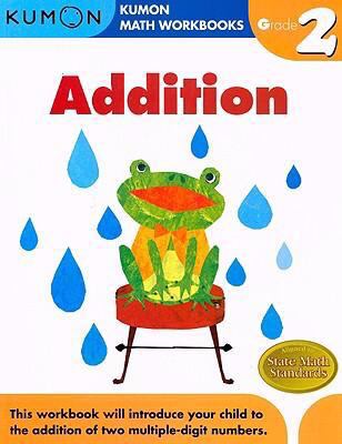 Kumon Grade 2 Addition; Kumon M- paperback, 9781933241517, Kumon Publishing, new