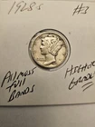 1928 S MERCURY DIME Lot #3 1928S Higher Grade semi-key date!