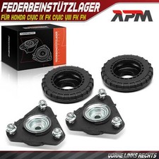 2x Domlager Federbeinstützlager Vorne für Honda Civic IX FK Civic VIII FK FN