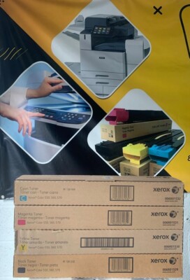 XEROX Color 550 560 570 CMYK TONER SET