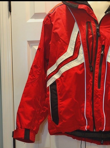 Volkl Supersport Nano Technology | Men’s Red Ski Racing Jacket | XXL Great Cond - Picture 11 of 12