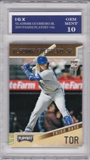 VLADIMIR GUERRERO JR. GEM MINT 10 $$ ROOKIE CARD Blue Jays Baseball PLAYOFF RC