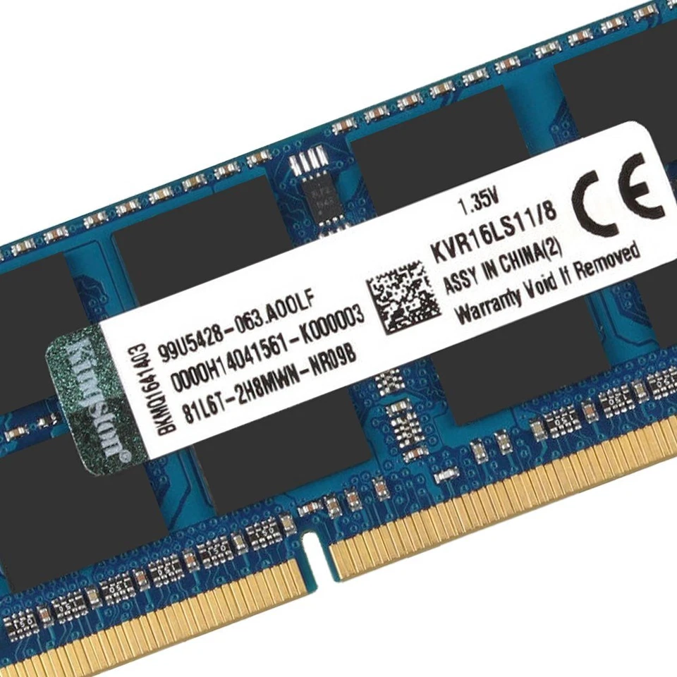 Kingston 8GB 4GB DDR3L1600MHz PC3L-12800 1.35V Laptop Sodimm Memory Lot AB - Image 4 of 4