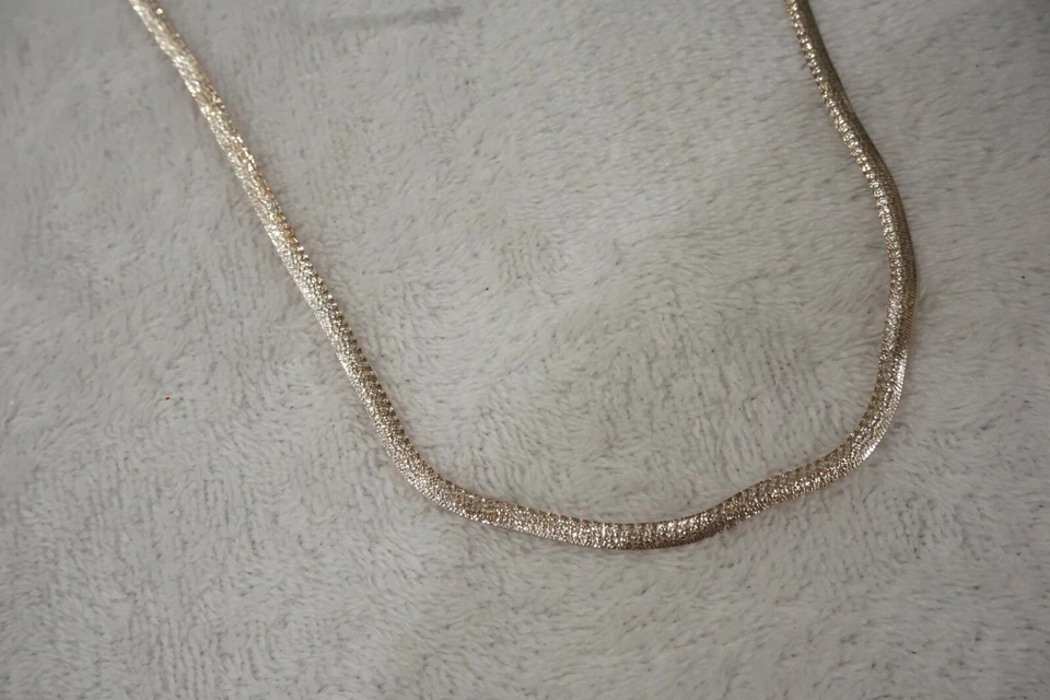 Collar reversible de dos tonos Giani Bernini en plata de ley y placa de oro de 18 k Foto 2 de 4