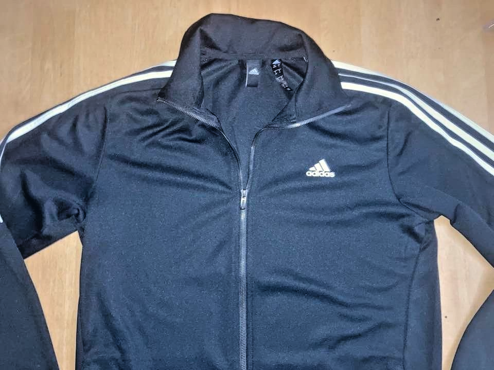 Adidas Superstar Black Jacket AGC023 ESSENTIALS WARM-UP 3 Adidas Superstar Black Jacket AGC023 ESSENTIALS WARM-UP 3