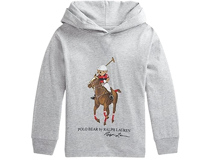 Ralph lauren cotton cheap jersey hooded tee