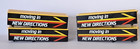 MATCHBOX  CONVOY FLAT TOP TRAILER  CONTAINERS ONLY.  X 4  ORIGINAL CONTAINERS