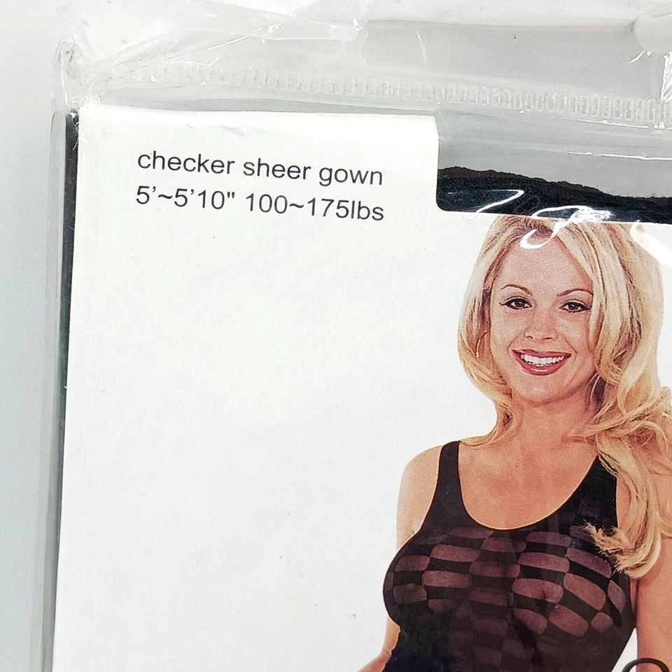 Музыка ноги сексуальный шашки платье тела чулки женщин один размер 100% нейлона черный новый - Изображение 2 из 4