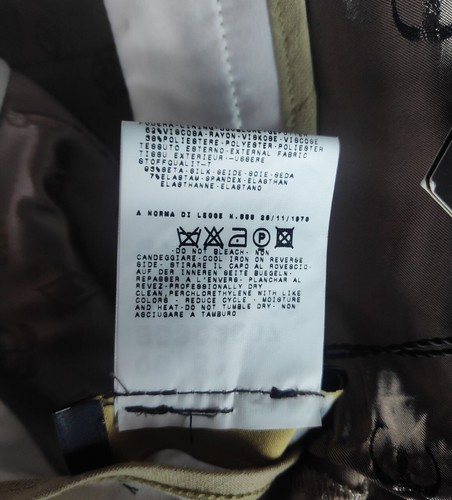 Roberto Cavalli - Just Cavalli Authentic Cropped Pants with Logo Unworn 42 IT - Picture 22 of 22