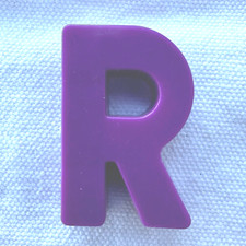 Vintage Fisher Price Magnetic Alphabet Letter  R  for School Days Desk/School