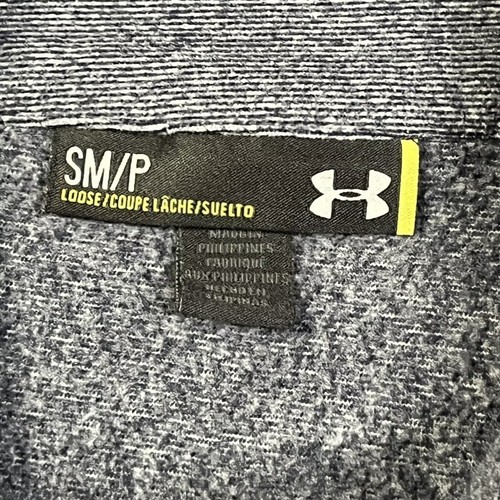 Under Armour Hombres Talla S Sudadera Pullover Golf Correr Gimnasio Ropa Activa 1/4 Cremallera - Imagen 4 de 8