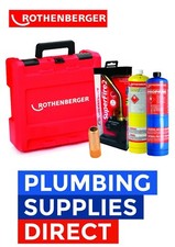 Rothenberger Plumbers HotBox with Tools Superfire2 / Mapp & Propane Gas Cool Tip