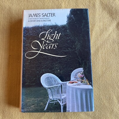James Salter Light Years~Random House HCDJ First Edition 1975 Ex-Library