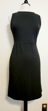 Old Navy Sleeveless Ponte-Knit Sheath Dress Black Above Knee Size Small 