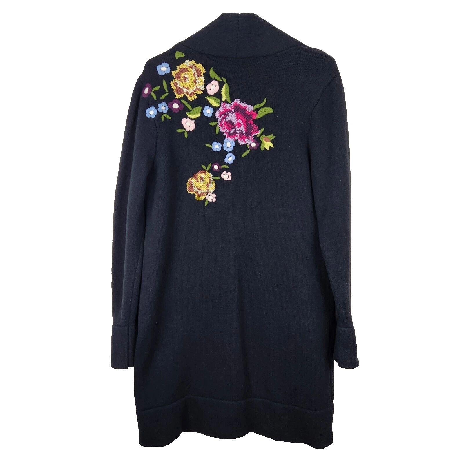 Suéteres de Lã Soft Surroundings Floral para mulheres