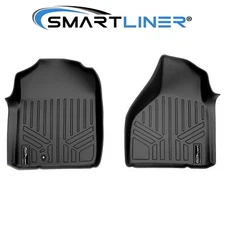 SMARTLINER Custom Fit Floor Mats 1st Row Liner Set 2002-2008 Dodge Ram 1500 2500