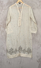 AGHA NOOR Hand Made Women Embroidered Dress Size Small
