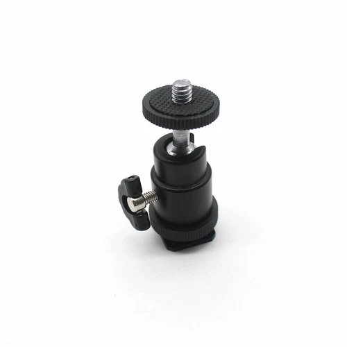 Hot Shoes Flexible Holder 1/4" Tripod Adapter Mount for Mobius #16 Sport Cameras