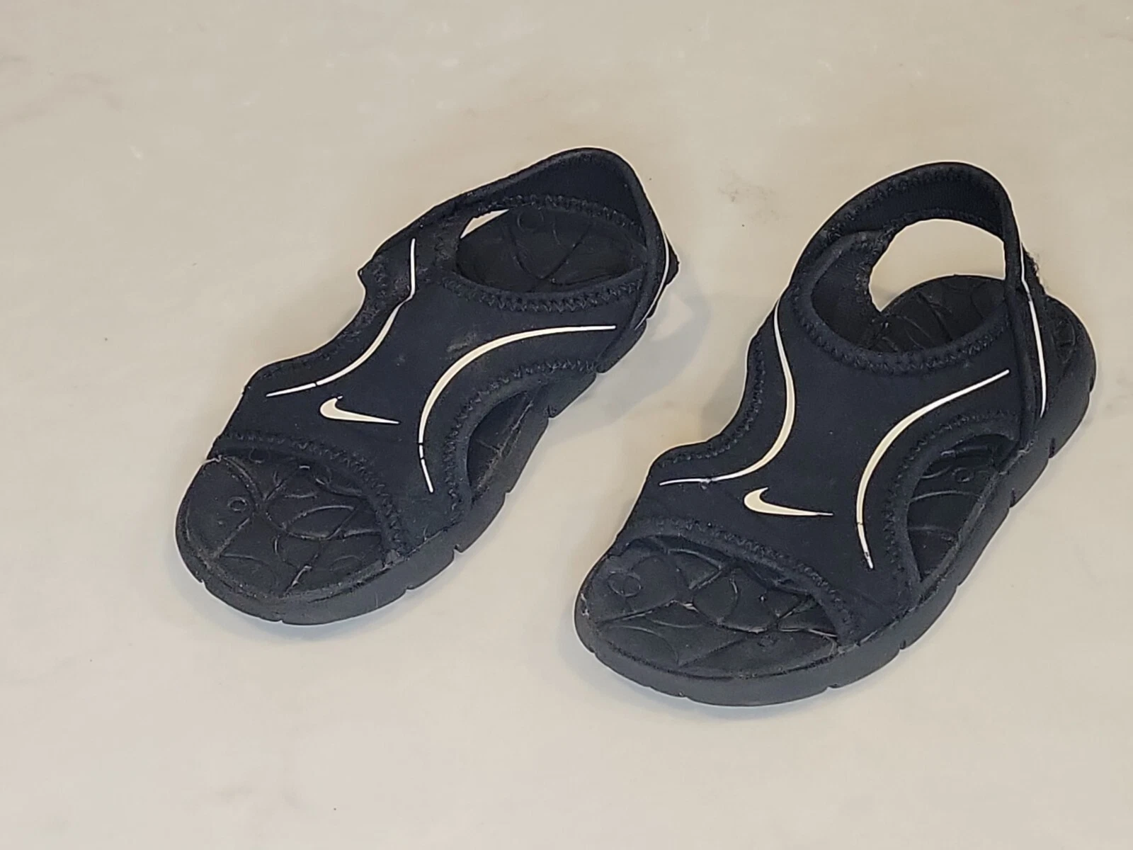 Sandali infradito Nike neri bambino taglia 8c neri unisex scarpe da spiaggia passeggio