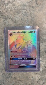 Pokemon Aerodactyl GX - SUN & MOON UNIFIED MINDS 244/236 - NEAR MINT