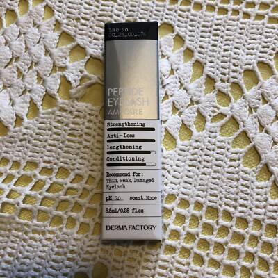 Korean Skin Care Serum - Peptide Eyelash Care Ampoule for Growth and Strength