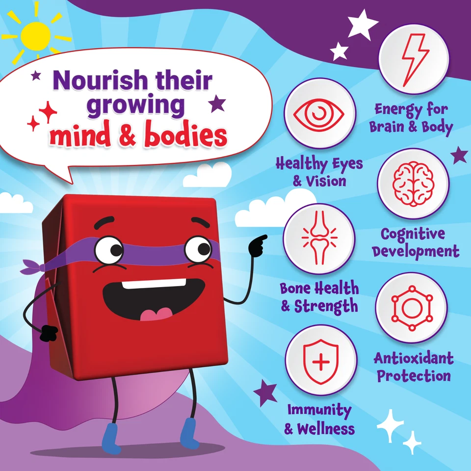 FORCE FACTOR Niños Multivitamínico Super Masticables con 18 Vitaminas-Minerales y Antioxidantes Foto 2 de 4