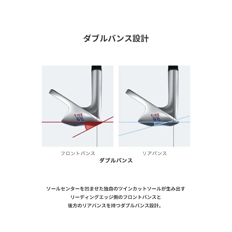 ONOFF FROG'S LEAP-II Silver Wedge 64° N.S.PRO 950gh neo Steel