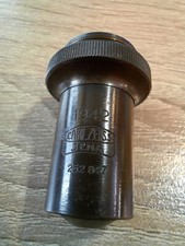 Vintage Carl Zeiss Jena 40 0,65/0,17 Microscope Objective Lens 1942 Antique