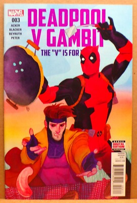 Deadpool V Gambit #3 --2016--