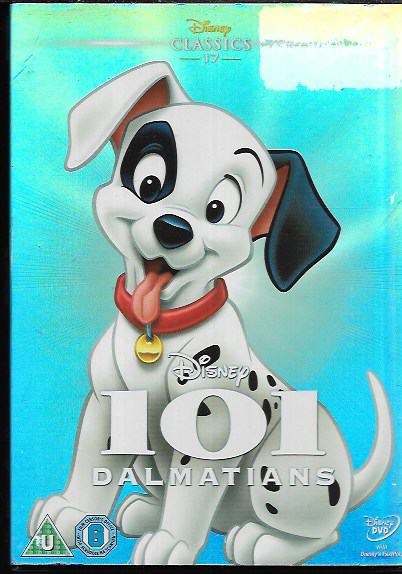 101 DALMATIONS WALT DISNEY (WITH SLIPCASE) NO. 17 ON SPINE R2 DVD NEW/SEALED