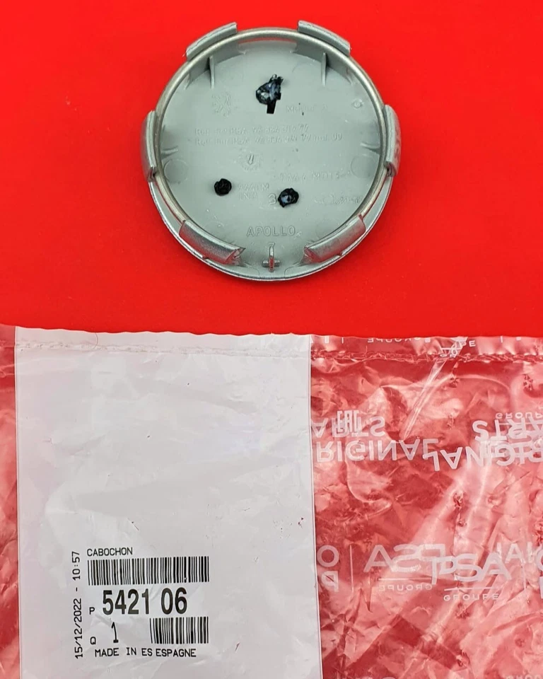 1x Tapacubos Original Peugeot 15 pulgadas 206 207 307 308 407 607 3008 - 542106 Foto 2 de 4