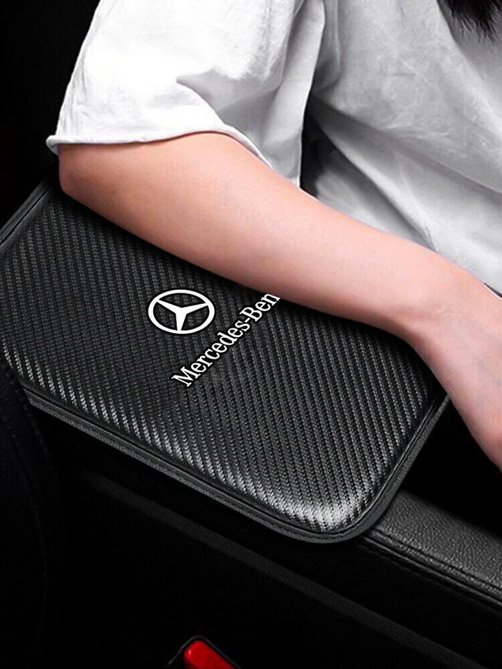 Car Center Console Armrest Box Cushion Cover Pad Protector Mat for Mercedes Benz - Image 4 of 4