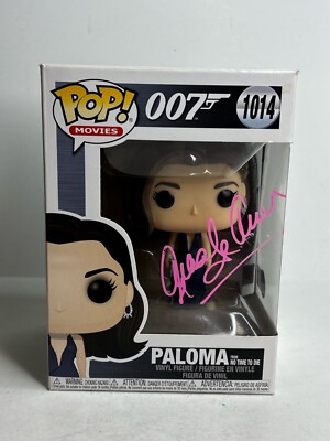 Ana De Armas Signed Paloma Funko #1014 James Bond 007 BAS BJ016427