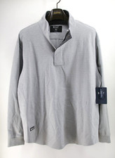 BYLT Elite Fairway Drop Cut Pullover Jacket Mens XL Grey 1/4 Snap Stretch