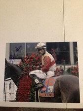 JOEL ROSARIO HORSE RACE JOCKEY SIGNED AUTOGRAPH 8x10 PHOTO PICTURE COA SARATOGA JOEL ROSARIO HORSE RACE JOCKEY SIGNED AUTOGRAPH 8x10 PHOTO PICTURE COA SARATOGA