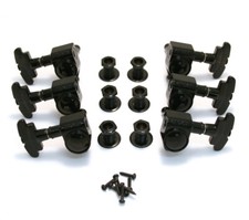 Grover Black Super Rotomatic Tuners for Gibson /Epiphone Guitar 109BC
