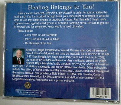 Healing Scriptures Kenneth E. Hagin CD Faith Library C63H03S | eBay