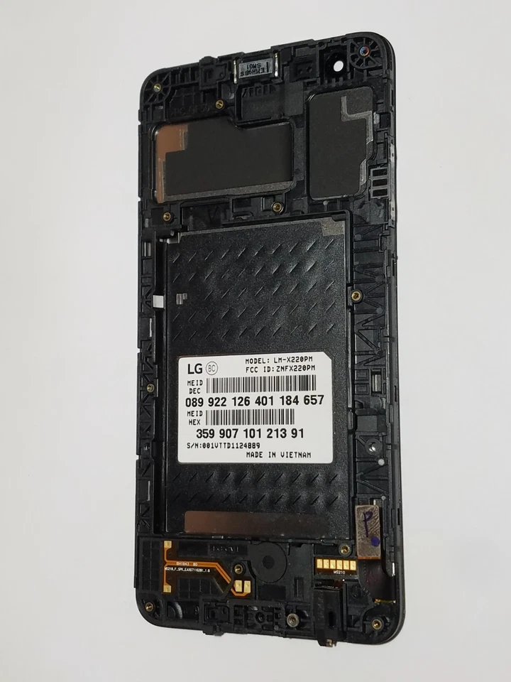Original LCD Screen Display Assembly Part For LG Tribute Empire LM-X220PM Phone - Image 3 of 4