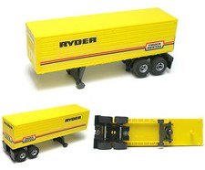 1982 Aurora AFX 40' RYDER Autocouple Slot Car TRAILER Unused Factory Stock 8020S