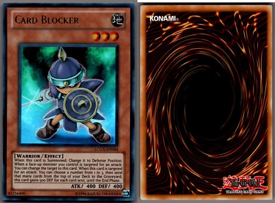 LCGX-EN044 Yugioh, Card Blocker, Holo Ultra Rare | eBay